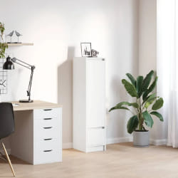 Vidaxl Buffet haut - Blanc