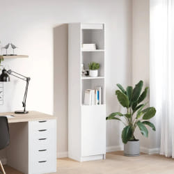 vidaXL Buffet haut - Blanc