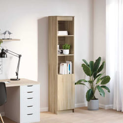 Vidaxl - Buffet haut chêne sonoma 37,5x35x180 cm bois d'ingénierie