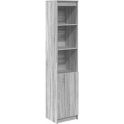 Vidaxl - Buffet sonoma gris 37,5x35x180 cm bois d'ingénierie