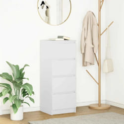 Vidaxl Buffet 37,5x35x99 cm - Blanc