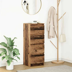 Vidaxl - Buffet vieux bois 37,5x35x99 cm bois d'ingénierie