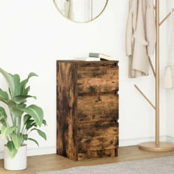 Vidaxl Buffet 37,5 cm - Chêne fumé
