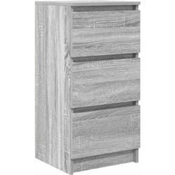 Vidaxl - Buffet sonoma gris 37,5x35x76 cm bois d'ingénierie