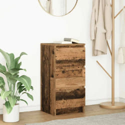 Vidaxl Buffet 37,5x35x76 cm - Vieux Bois
