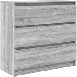 Vidaxl - Buffet sonoma gris 80x35x76 cm bois d'ingénierie