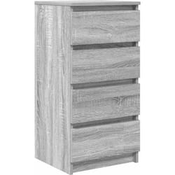 Vidaxl - Buffet sonoma gris 37,5x35x76 cm bois d'ingénierie