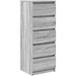 Vidaxl - Buffet avec tiroirs sonoma gris 37,5x35x99 cm bois d'ingénierie