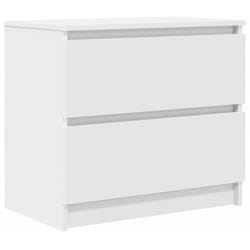 Vidaxl - Meuble tv blanc 60x35x54 cm bois d'ingénierie