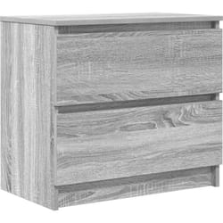 Vidaxl - Meuble tv sonoma gris 60x35x54 cm bois d'ingénierie