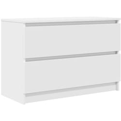 Vidaxl - Meuble tv blanc 80x35x54 cm bois d'ingénierie