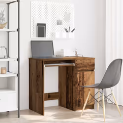 Le bureau offre des solutions de rangement polyvalentes, gardant votre espace bien rangé et organisé tout en ajoutant à la fo ...