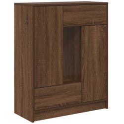 Vidaxl - Buffet avec tiroirs et portes chêne marron 73x31x90 cm