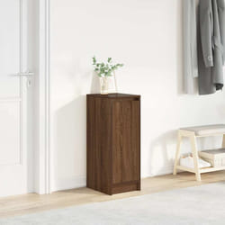 Vidaxl - Armoire à chaussures chêne marron 29,5x34x76 cm bois ingénierie