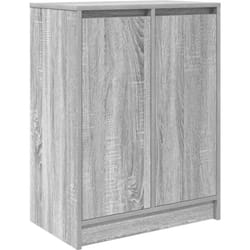 Vidaxl - Armoire à chaussures sonoma gris 57x34x76 cm bois d'ingénierie