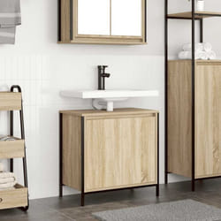 Vidaxl - Meuble de salle de bain lavabo chêne sonoma 60x34,5x60 cm