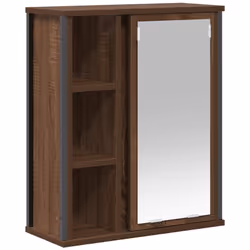 L'armoire murale de salle de bain offre des solutions de rangement polyvalentes, gardant votre espace bien rangé et organisé  ...