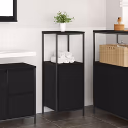 L'armoire de salle de bain offre des solutions de rangement polyvalentes, gardant votre espace bien rangé et organisé tout en ...