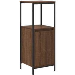 Vidaxl - Meuble de salle de bain avec étagères chêne marron 36x35x95 cm