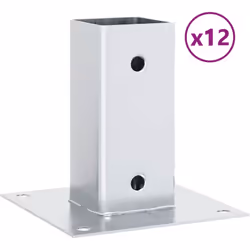 Avec une durabilité et une stabilité durables, ces bases de poteaux offrent un support solide pour vos poteaux ! Cadre stable ...