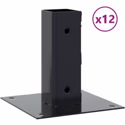Avec une durabilité et une stabilité durables, ces bases de poteaux offrent un support solide pour vos poteaux ! Cadre stable ...
