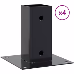 Avec une durabilité et une stabilité durables, ces bases de poteaux offrent un support solide pour vos poteaux ! Cadre stable ...