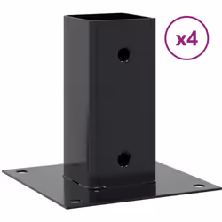 Avec une durabilité et une stabilité durables, ces bases de poteaux offrent un support solide pour vos poteaux ! Cadre stable ...