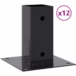 Avec une durabilité et une stabilité durables, ces bases de poteaux offrent un support solide pour vos poteaux ! Cadre stable ...