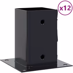 Avec une durabilité et une stabilité durables, ces bases de poteaux offrent un support solide pour vos poteaux ! Cadre stable ...
