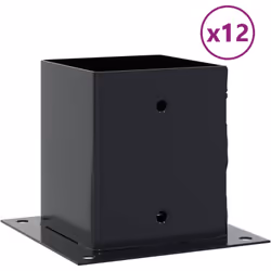 Avec une durabilité et une stabilité durables, ces bases de poteaux offrent un support solide pour vos poteaux ! Cadre stable ...