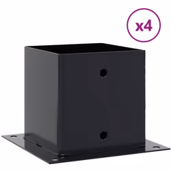Avec une durabilité et une stabilité durables, ces bases de poteaux offrent un support solide pour vos poteaux ! Cadre stable ...