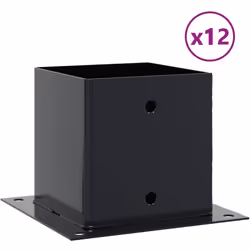 Avec une durabilité et une stabilité durables, ces bases de poteaux offrent un support solide pour vos poteaux ! Cadre stable ...