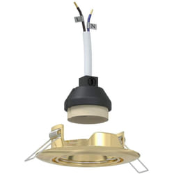 Vidaxl - Spotlights avec des projecteurs 24 pcs Doré 9 x 9 cm Métal
