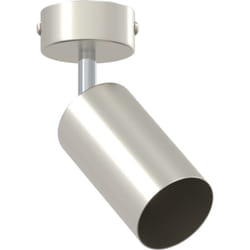 Vidaxl - Projecteur de plafond à 1 voie réglable GU10 en nickel brossé