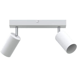 Spot de plafond Blanc 26 x 5.5 x 16.5 cm Acier Vidaxl