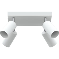Vidaxl - Projecteur de plafond 4 voies ajustable blanc GU10