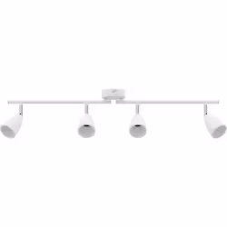 Ce projecteur de plafond est une option stylée pour illuminer tes espaces intérieurs avec une luminosité réglable et un desig ...