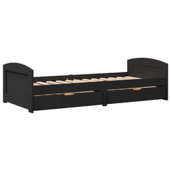 VidaXL 3314678 canapé lit sofa Noir