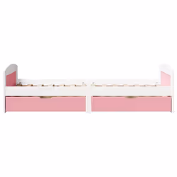 VidaXL 3314679 canapé lit sofa Rose, Blanc - Vue supplémentaire 5