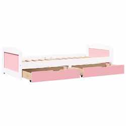 VidaXL 3314679 canapé lit sofa Rose, Blanc - Vue supplémentaire 6