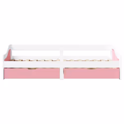 VidaXL 3314681 canapé lit sofa Rose, Blanc - Vue supplémentaire 5
