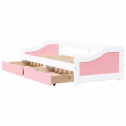 VidaXL 3314681 canapé lit sofa Rose, Blanc - Vue supplémentaire 6