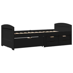 VidaXL 3314682 canapé lit sofa Noir