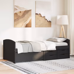 VidaXL 3314682 canapé lit sofa Noir - Vue supplémentaire 4