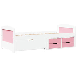 VidaXL 3314683 canapé lit sofa Rose, Blanc