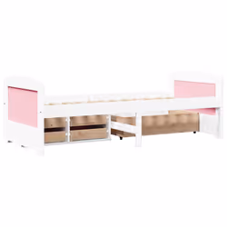VidaXL 3314683 canapé lit sofa Rose, Blanc - Vue supplémentaire 8