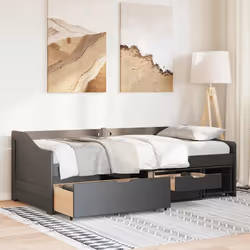 VidaXL 3314684 canapé lit sofa Noir