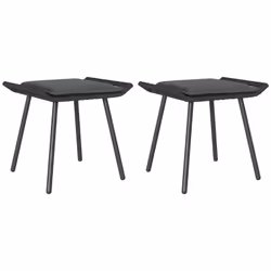 Cet ensemble de tabourets en rattan est parfait pour une ambiance stylée et confortable, idéal pour se poser sur ton balcon o ...