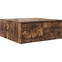 La table basse offre un espace de rangement avec plusieurs tiroirs, gardant votre espace bien rangé et organisé tout en ajout ...