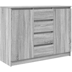 Vidaxl - Buffet avec tiroirs sonoma gris 100,5x35x76cm bois d'ingénierie